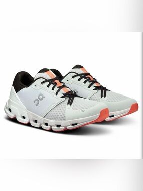 On Running Footwear Men's Cloudflyer 4 Glacier/White Running Shoes Sz 10